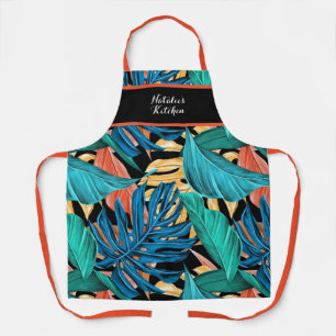 Cheerful Summertime Ocean Lover's Tropische Schort