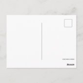 Cheerful Sun HAPPY BIRTHDAY CUSTOM Briefkaart (Achterkant)