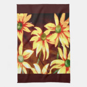 Cheerful Sunflower Theedoek (Verticaal)