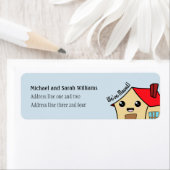 Cheerful We hebben House Custom verplaatst Etiket (Insitu)