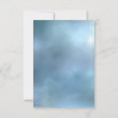 Cheerful White Daisy Bedankkaart (Achterkant)