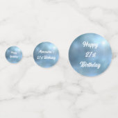 Cheerful White Daisy Confetti (Achterkanten)