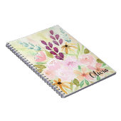 Cheerful Wildflower Notitieboek (Rechterzijde)