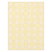Cheerful Yellow Garden Floral Tablecloth Tafelkleed (Voorkant)