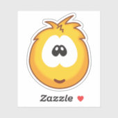 Cheerful Yellow Sneezies Sticker (Vel)