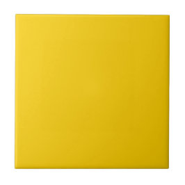 Cheerful Yellow Square Kitchen en Bathroom Tegeltje