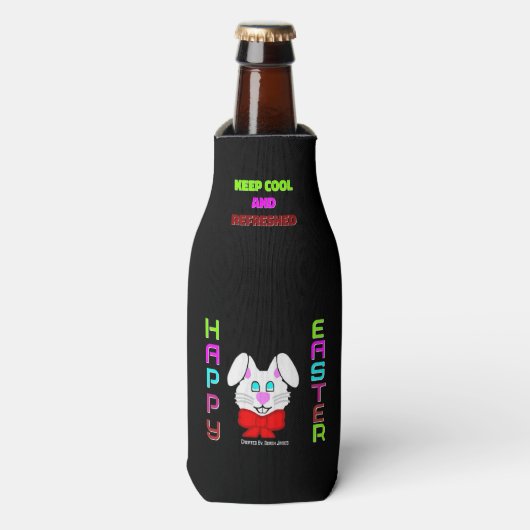 Cheerfully Gelukkige Koeler van de Fles van de (Fles Voorkant)