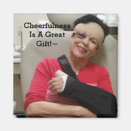 Cheerfulness is een cadeau magneet