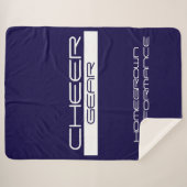 CHEERGEAR SHERPA DEKEN (Voorkant (horizontaal))