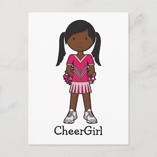 CheerGirl Briefkaart (Voorkant)