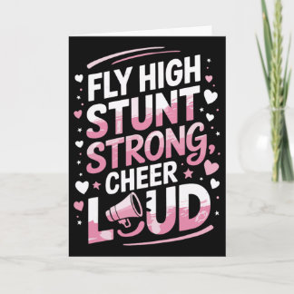 Cheering Cheerleader Quote For Cheer Cheerleading  Kaart