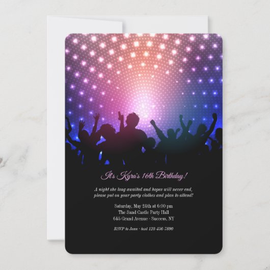 Cheering Friends Silhouettes Kaart (Voorkant)