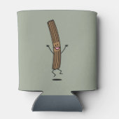 Cheering Jumping Churro Blikjeskoeler (Achterkant)