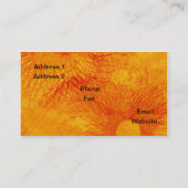 Cheering menigte visitekaartje (Achterkant)