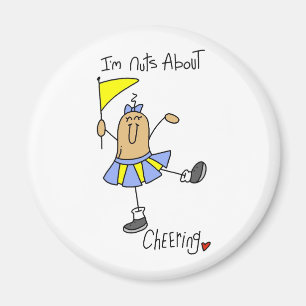 Cheering Nut Magneet