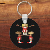 Cheering Pyramid Sleutelhanger (Voorkant)