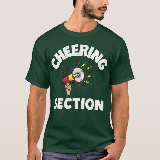 Cheering Section Sports and Performance shirt girl (Voorkant)