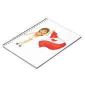 Cheering voor Canada Notitieboek (Linkerzijde)