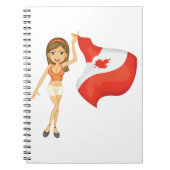 Cheering voor Canada Notitieboek (Voorkant)