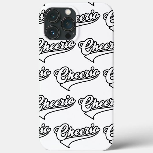 Cheerio Case-Mate iPhone Case (Achterkant)