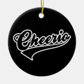 Cheerio Keramisch Ornament (Voorkant)