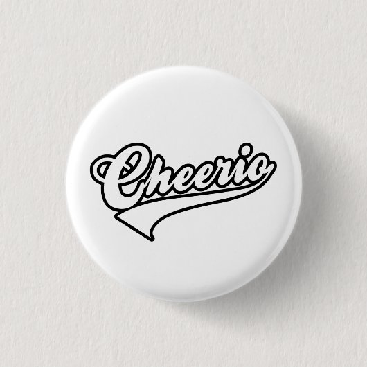 Cheerio Ronde Button 3,2 Cm (Voorkant)