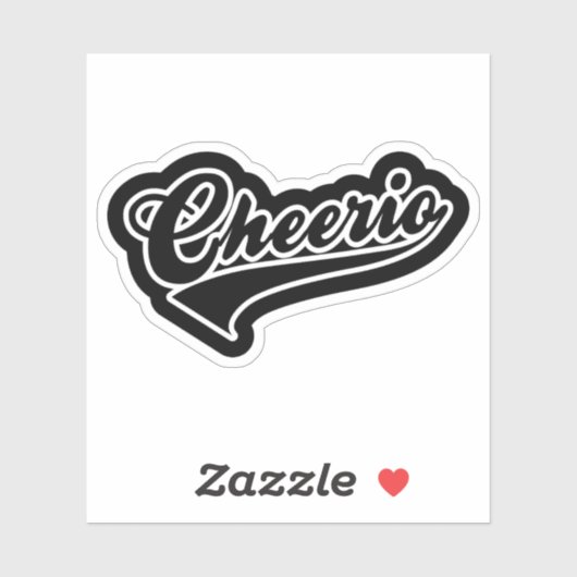 Cheerio Sticker (Vel)