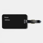 Cheerlead Block Bagagelabel in Green (Achterkant horizontaal)