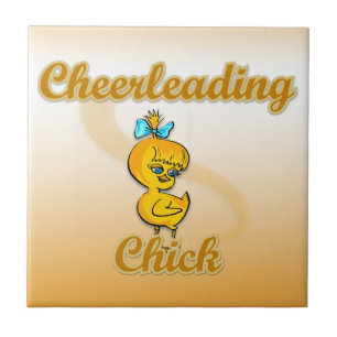Cheerlead Chick Tegeltje