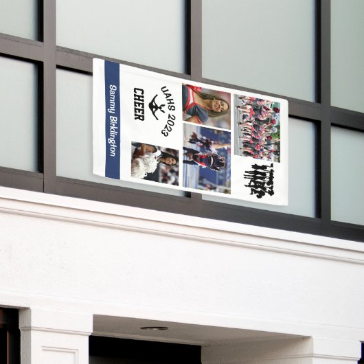 Cheerlead Class of 2023 4 Foto School Name Spandoek (Buitenkant Gebouw)