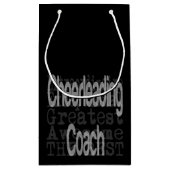 Cheerlead Coach Extraordinaire Klein Cadeauzakje (Achterkant)