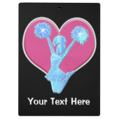 Cheerlead Coach Gifts, gepersonaliseerd klembord (Achterkant)