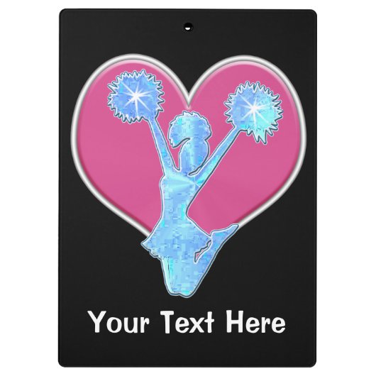 Cheerlead Coach Gifts, gepersonaliseerd klembord (Achterkant)