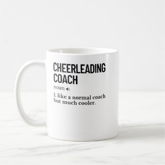 Cheerlead coach grappig gezegde_850 koffiemok