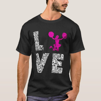 Cheerlead Danser Team Love Choreography T-shirt