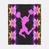 Cheerlead Fleece Blanket in levendige kleuren. Deken (Voorkant)