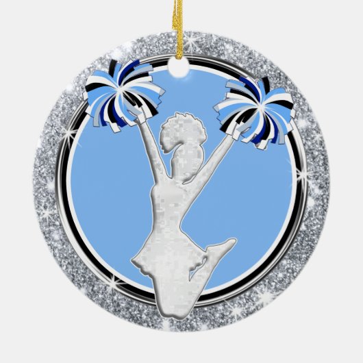 Cheerlead Gift Ideas Cheap, Ker Ornamenten (Achterkant)