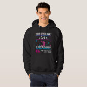 Cheerlead Gift You Play Football dat is Cute Hoodie (Voorkant volledig)