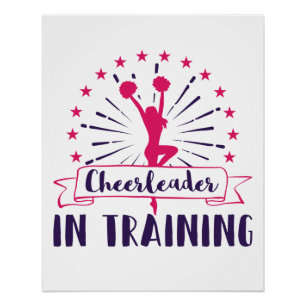 Cheerlead in training Cheerleading Cheer Team Perfect Poster