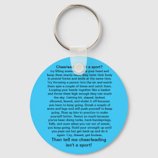 Cheerlead is een sport sleutelhanger