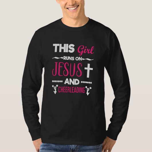 Cheerlead loopt op Cheerlead T-shirt (Voorkant)