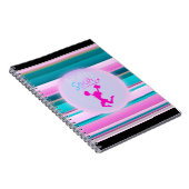 Cheerlead "Niet alleen vliegen, soeren" stripes Notitieboek (Rechterzijde)