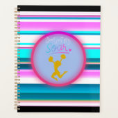 Cheerlead "Niet alleen vliegen, soeren" stripes Planner (Voorkant)