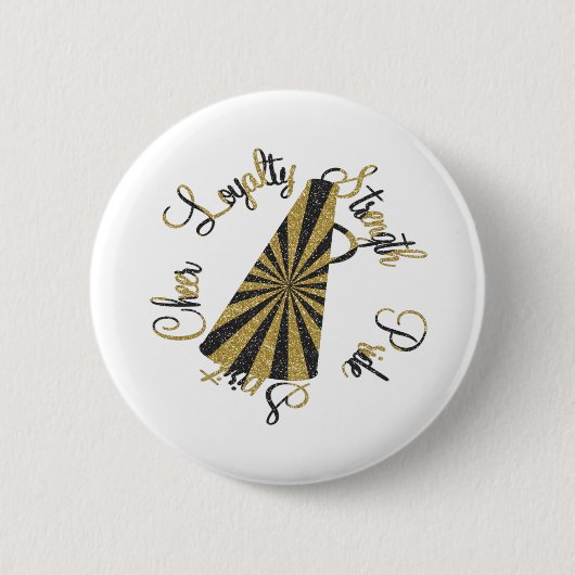 Cheerlead Ronde Button 5,7 Cm (Voorkant)