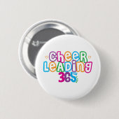 Cheerlead Ronde Button 5,7 Cm (Voorkant /achterkant)
