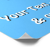 Cheerlead Senior Night Poster Ideeën, Jouw tekst (Hoek)