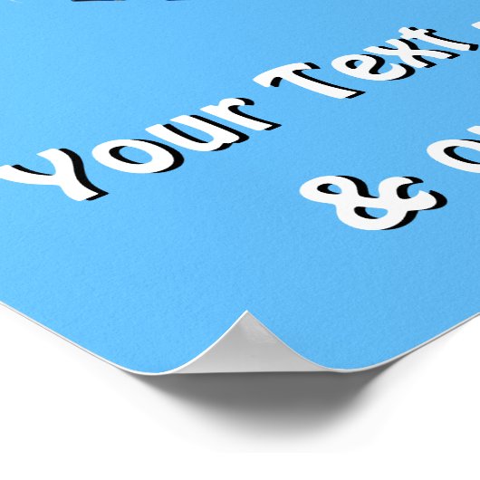 Cheerlead Senior Night Poster Ideeën, Jouw tekst (Hoek)