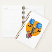 Cheerlead Skeleton Halloween Cheer Mam Girls Wo Planner (Display)