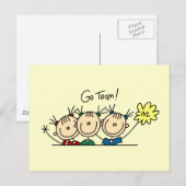 Cheerlead Squad T-shirts en cadeautjes Briefkaart (Voorkant / Achterkant)