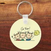 Cheerlead Squad T-shirts en cadeautjes Sleutelhanger (Voorkant)